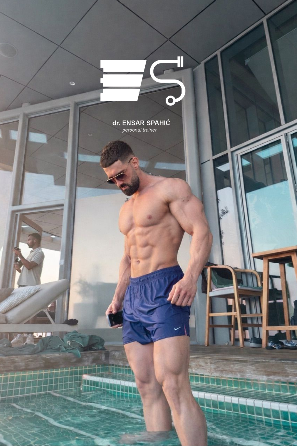 Ensar Spahić — doktor medicine i fitness trener